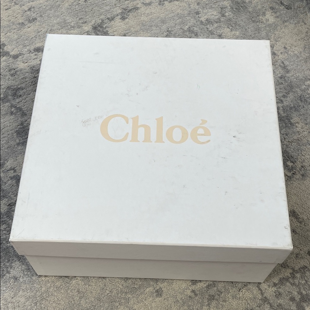NIB Chloe Coddington Biker Ankle Boots C Buckle Ginger Brown Designer Sz 39.5 - Picture 2 of 15